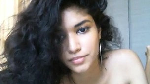 Cute Ebony Legal age teenager on Cam - BasedCamsCom