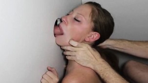 brunette blowjob doggystyle big tits