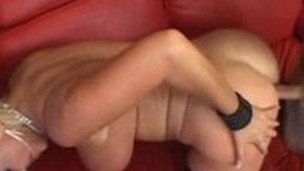 blonde blowjob cumshot big tits big ass swallow