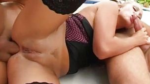 mamada anal culo sexo facial juguete lencería medias