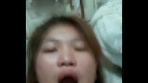 asiatiska onani orgasm