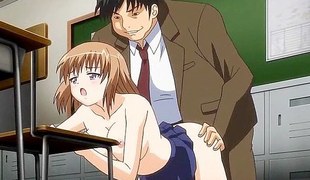 Teacher copulates sexy manga pupil